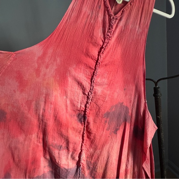 Jaded Gypsy Flowy Pink Sleeveless Dress - Picture 5 of 6